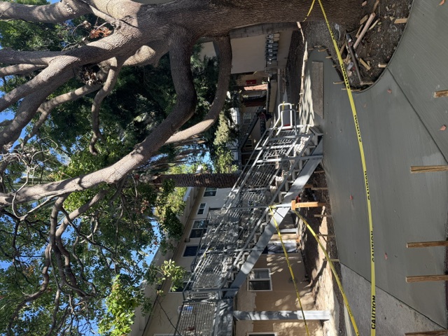 Commercial concrete project example one